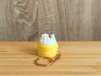 Multi-color multi-part keychain version (by-layer)