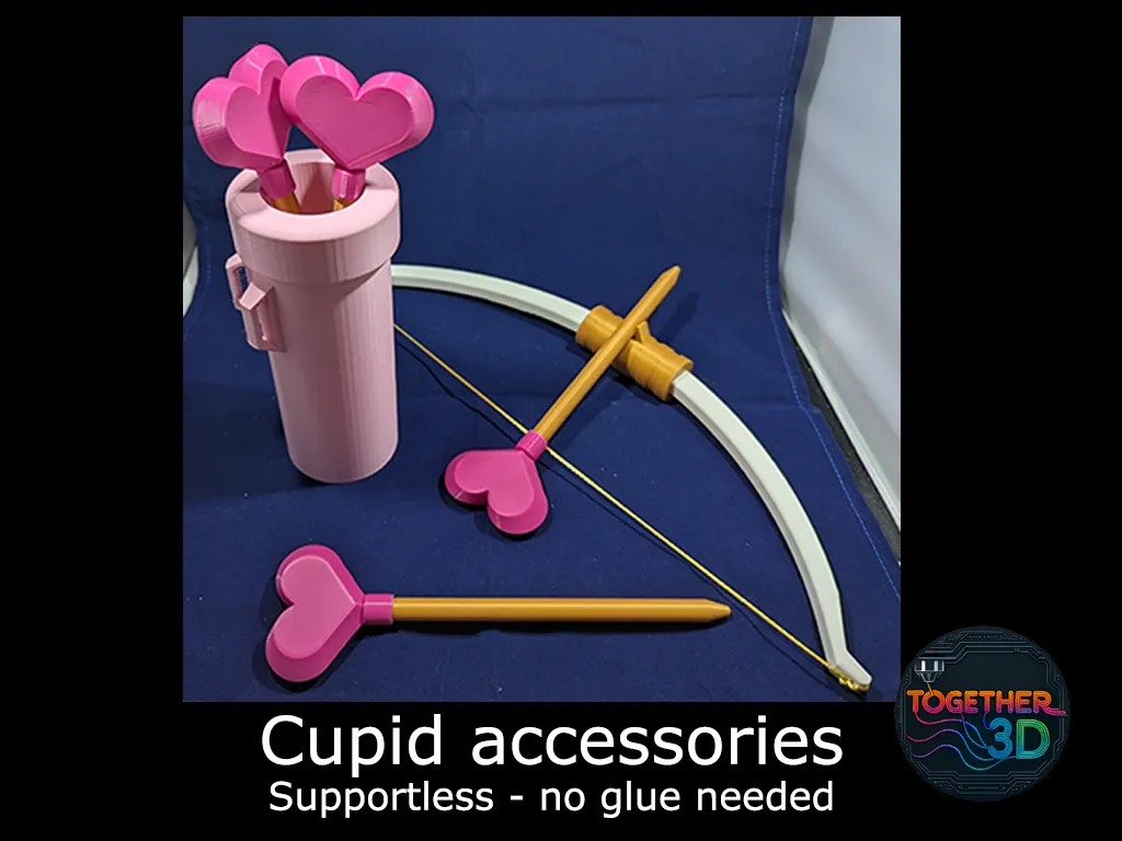 Cupid Accessory Cupid accessories - Supportless - no glue required - Free 3D Print ...