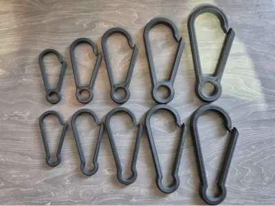 Carabiner clip