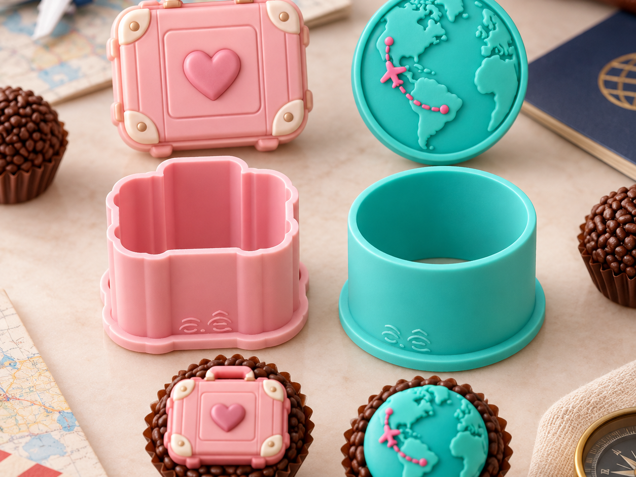 Ejetores de Brigadeiro, Tema Viagem - 3D printed Hand Tools, in stock in India