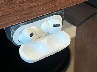 Apple AirPods Pro (1st gen) under-desk storage