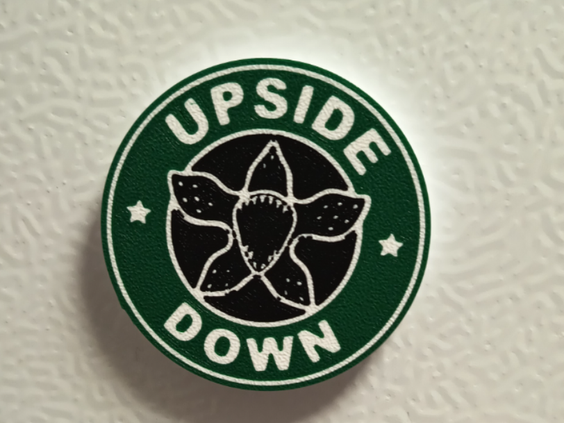 Stranger Things Demogorgon Keychain Upside Down