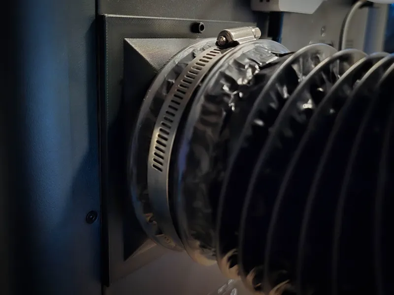 P1S 4 Inch Exhaust Fan Duct (Screw In)