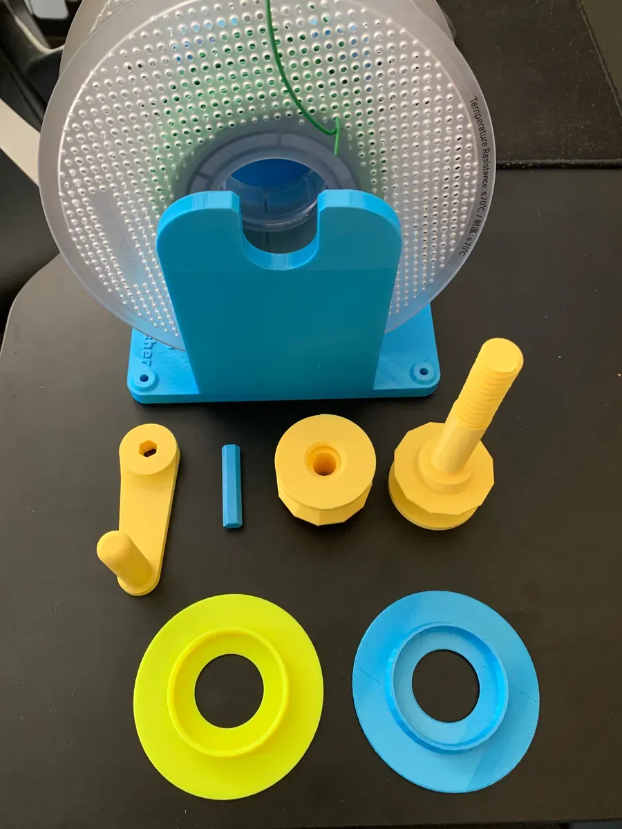 Bambu Lab spools winder SIMPLIFIED ! view 3
