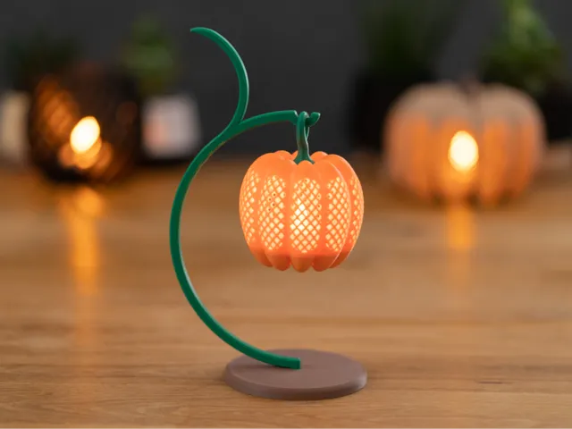 Mini Pumpkin Lantern - Tea Light