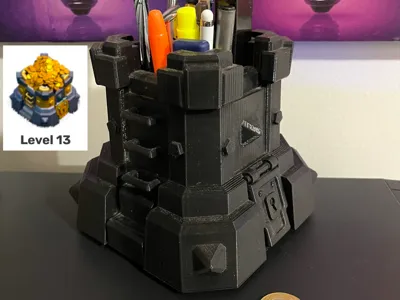 Clash of Clans Gold Storage Lv 13 (Pencil Holder)