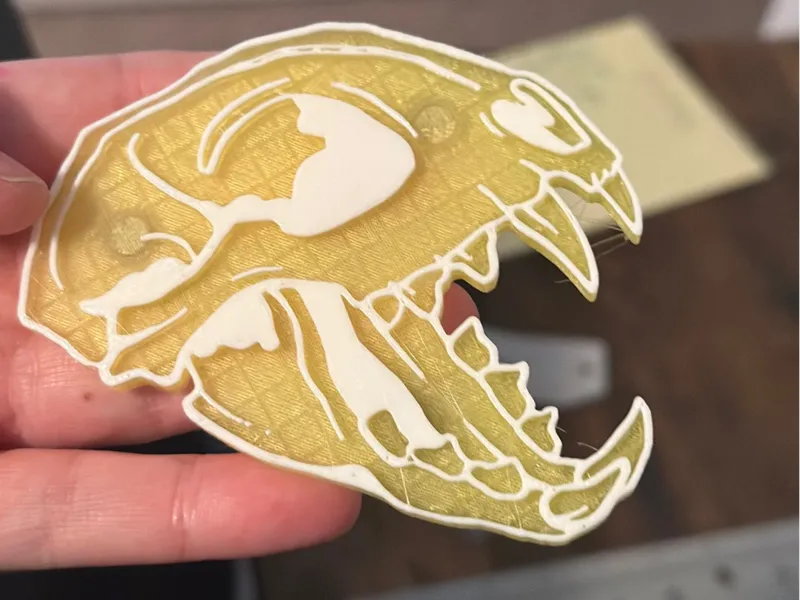 Cat Skull Magnet
