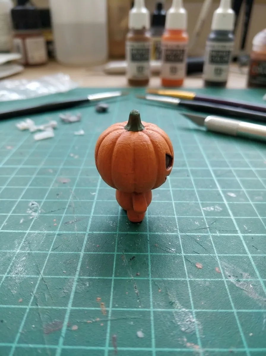Cute mini pumpkin - Free 3D Print Model - MakerWorld