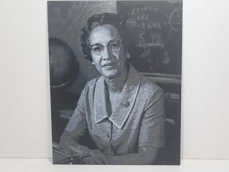 Kathrine Johnson Portrait Hueforge