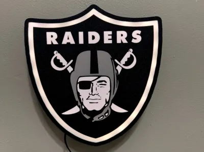 Raiders Lightbox