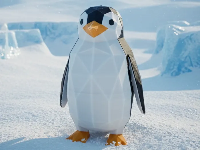 Low-Poly Penguin