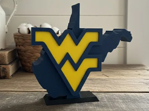 West Virginia University Business Card Holder