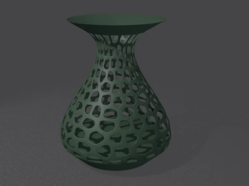 Organic Mesh Vase