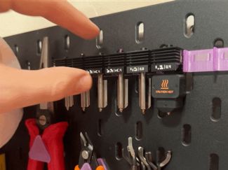 H2D Magnetic Hotend Organizer for Skådis