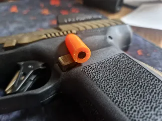 9mm Pufferpatrone / Snap Cap mit TPU Primer
