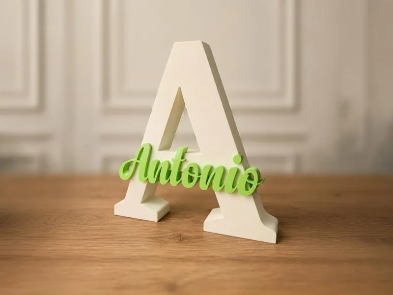 Antonio - Lettera con nome