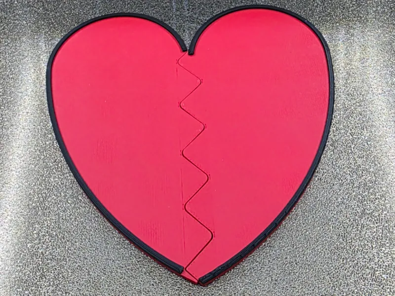 Breakaway Valentine's Heart
