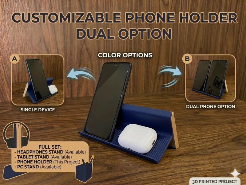 Phone Holder (single or double)