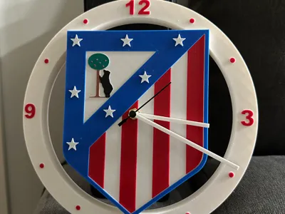 Atletico de Madrid Wall Clock