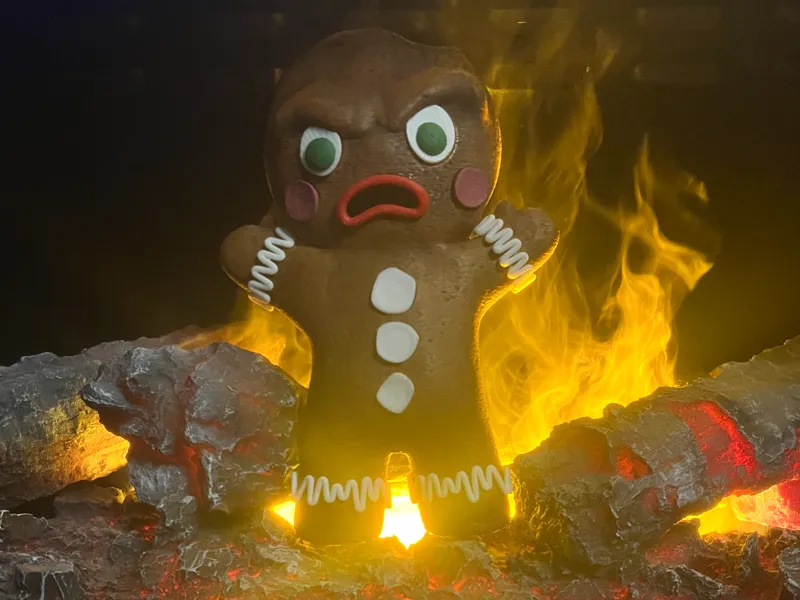 Krampus Gingerbread man Clumpy - No AMS