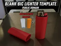 Gabarit pour étui de briquet Bic personnalisé — photo 1
