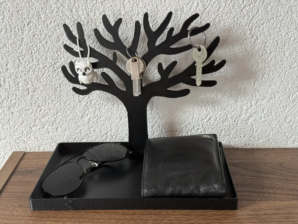 The Key Tree - Everyday Organizer - Free 3D Print Model - MakerWorld
