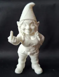 Figurine naine de jardin badass — photo 3