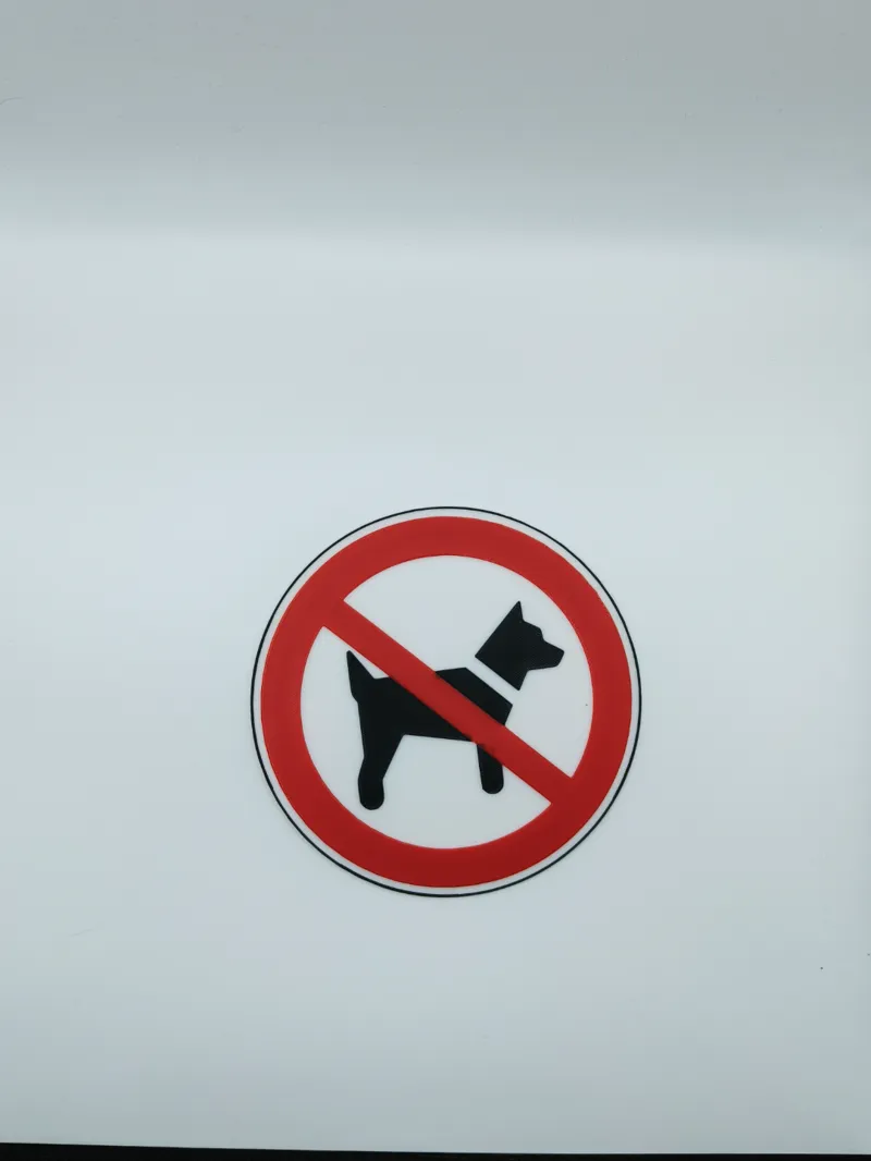 Schild Hundeverbot