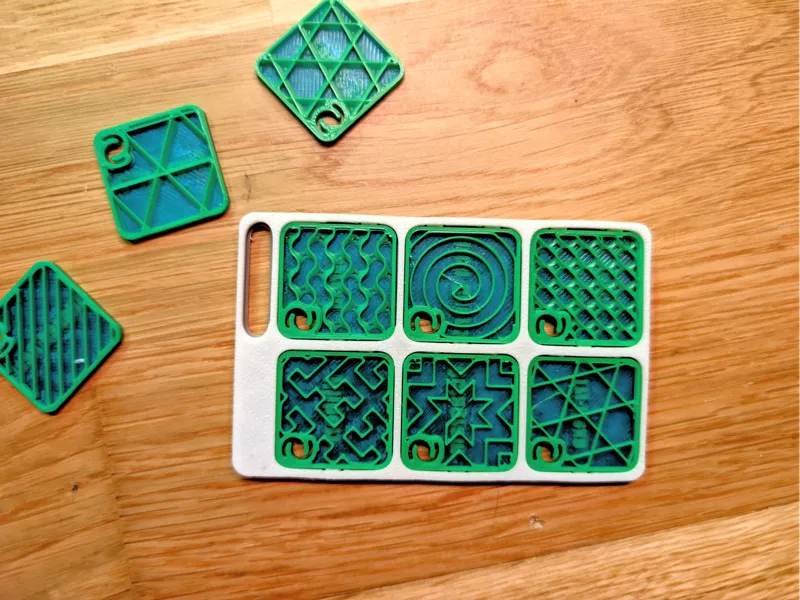 Credit Card sized Swatch holder