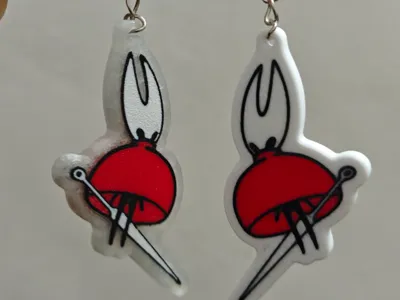 Hollow Knight Silksong Keychain Pendant