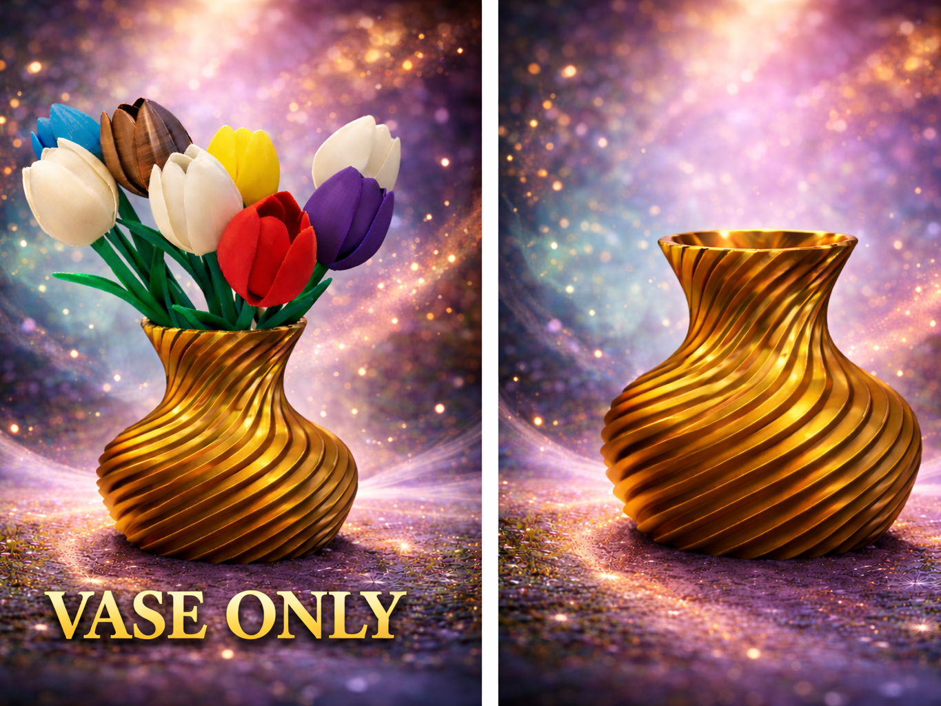 Twisted Spiral Vase 