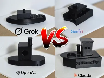 AI Generated Benchy **FACE-OFF**