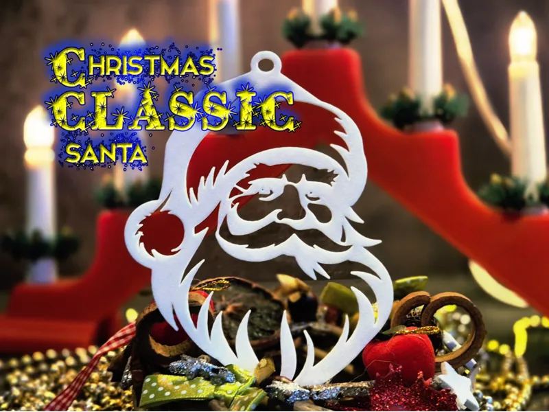 Santa Claus classic Christmas decoration