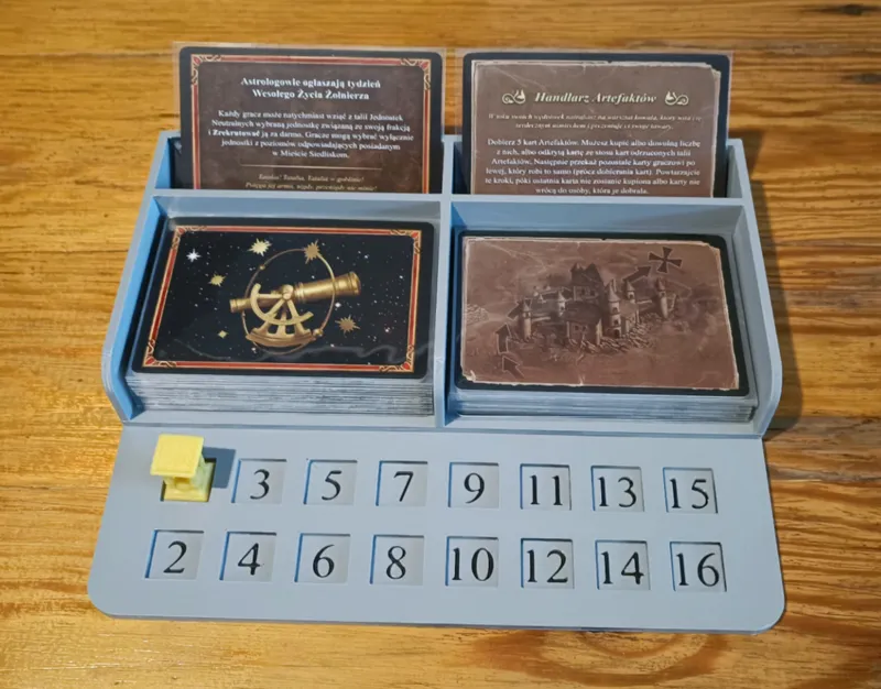 Heroes 3 Boardgame round tracker