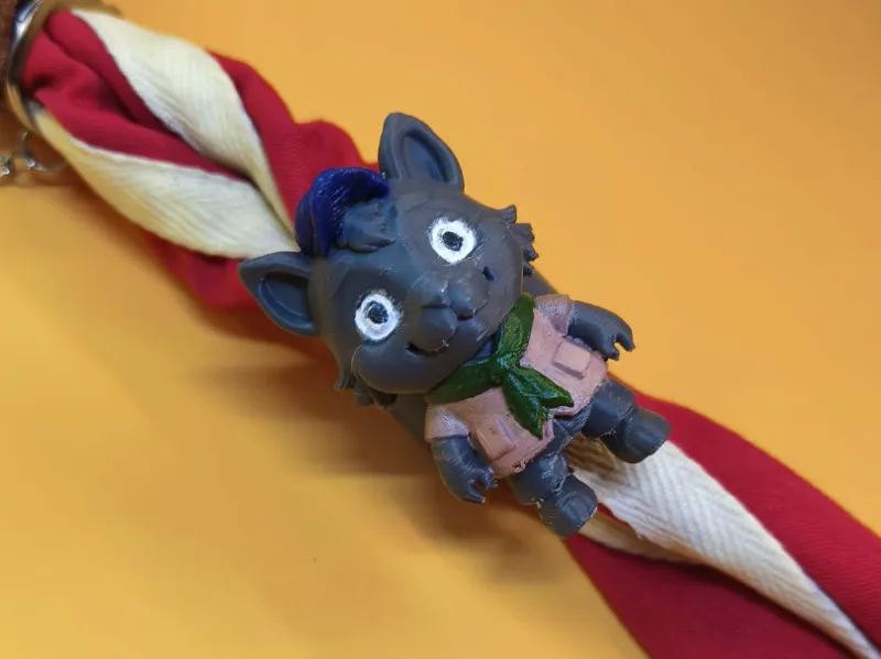 Scout Neckerchief Woggle – Akela Wolf Cub