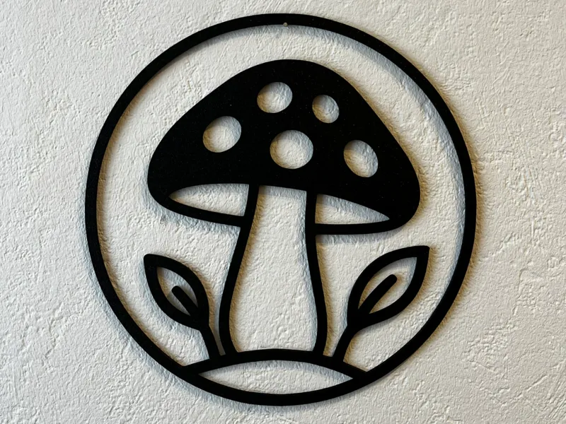 Autumn Wall Art - Toadstool