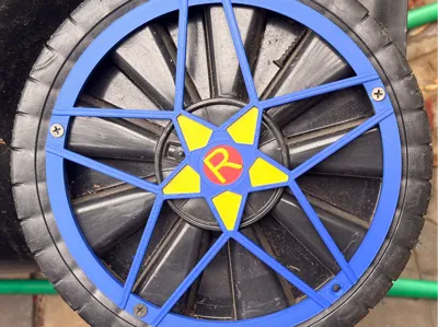 Trash Can Wheel Rims R means racing