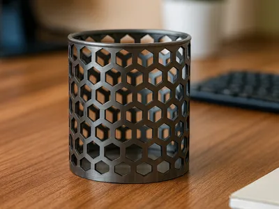 Hexagon Pen Holder