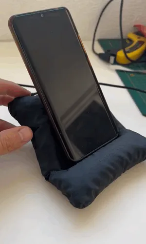 Pillow Phone holder view 2