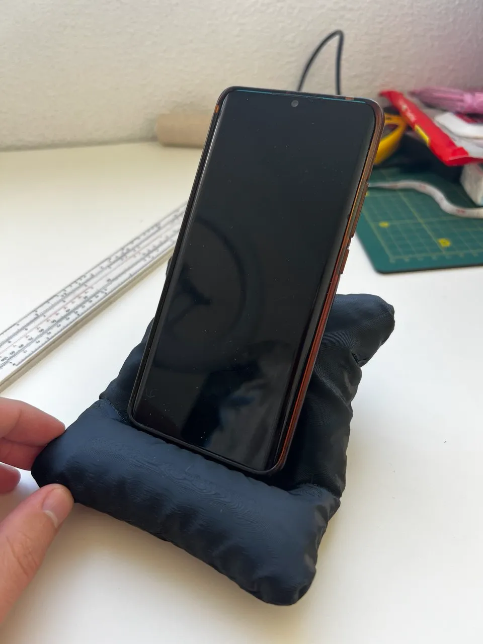 Pillow Phone holder view 3