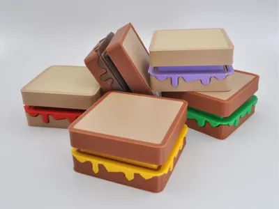 Grilled Cheese Toastie Fidget Clicker