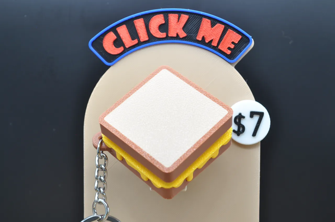 Grilled Cheese Toastie Fidget Clicker view 4