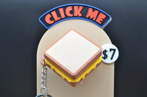Grilled Cheese Toastie Fidget Clicker view 4