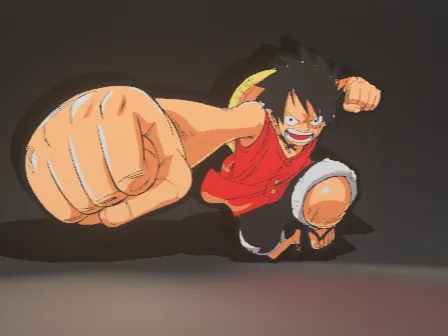 One Piece Luffy led light