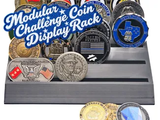 Modular Challenge Coin Display Rack