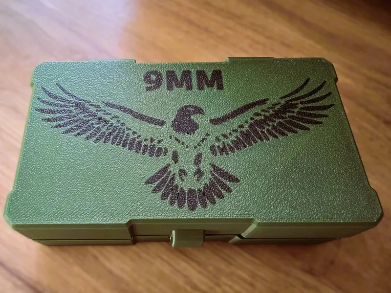Ammo box 9 mm print in place !!!