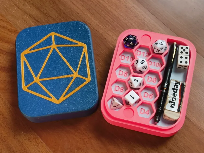 DnD Dice box & pencil case (TTRPG)