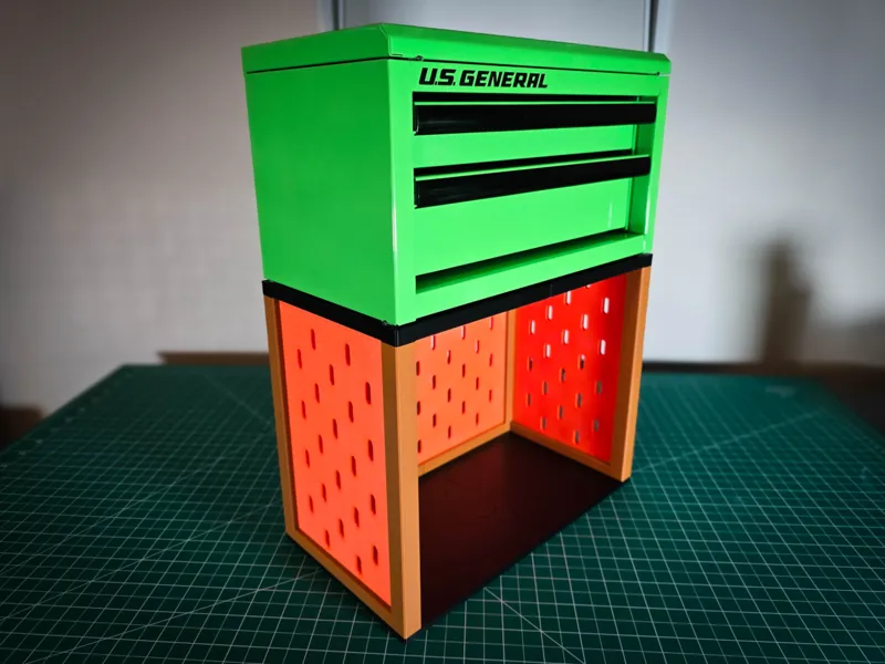 Harbor Freight Mini Toolbox Stand x Skadis