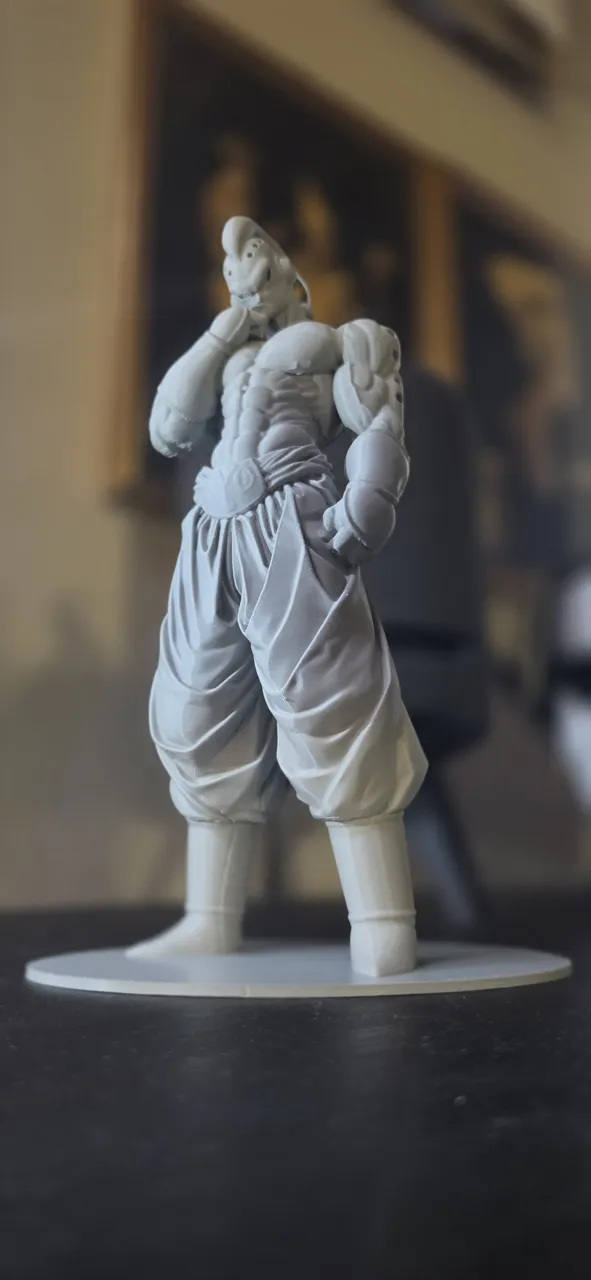Majin Buu – Detailed 3D Statue view 3