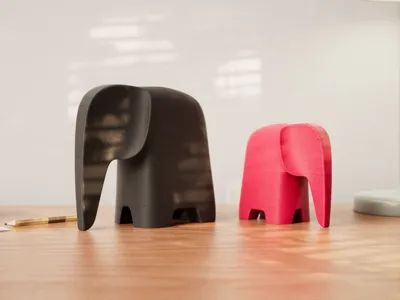 Minimalist Elephant